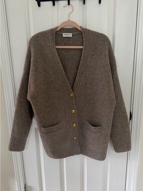 Babaton Union Merino wool Button-Front  Cardigan